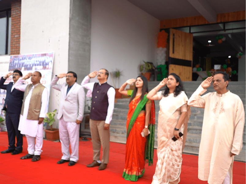 Independence day 2023 was celebrated at DYPTC Image - 2