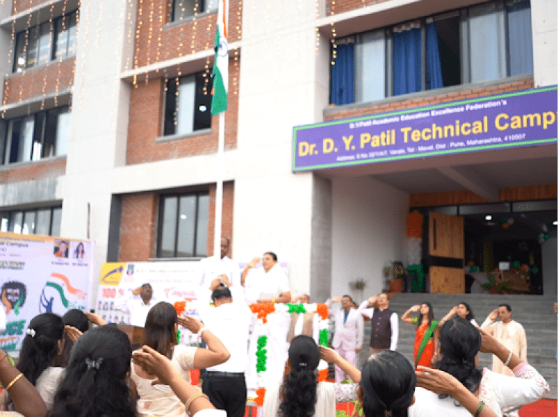 Independence day 2023 was celebrated at DYPTC Image - 3